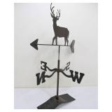 Metal Directional Deer Weathervane