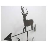 Metal Directional Deer Weathervane