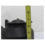 Signed John Wright Cast Iron Tea Kettle