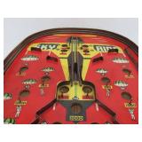 Larger Vintage SKY RIDE Parachute Table Top Pinball/Bagatelle Game