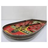 Larger Vintage SKY RIDE Parachute Table Top Pinball/Bagatelle Game