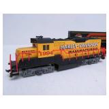 Complete 1994 HARLEY DAVIDSON Motorcycles HO Gauge Train Set