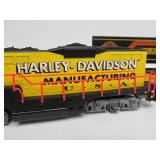 Complete 1994 HARLEY DAVIDSON Motorcycles HO Gauge Train Set
