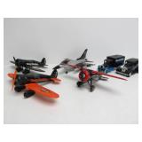 Larger Diecast HARLEY DAVIDSON Airplanes & 2 Trucks