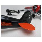 Larger Diecast HARLEY DAVIDSON Airplanes & 2 Trucks