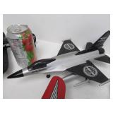 Larger Diecast HARLEY DAVIDSON Airplanes & 2 Trucks