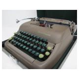 Vintage Smith Corona Sterling Portable Typewriter w/Case