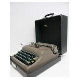 Vintage Smith Corona Sterling Portable Typewriter w/Case