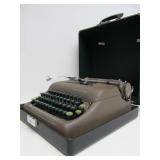 Vintage Smith Corona Sterling Portable Typewriter w/Case