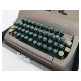 Vintage Smith Corona Sterling Portable Typewriter w/Case