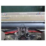 Vintage Smith Corona Sterling Portable Typewriter w/Case