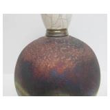 Nice Raku Art Potter Vase
