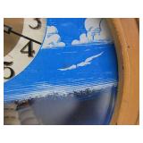 Vintage Mid Century "Ship-A-Hoy" Nautical Theme Ship clock