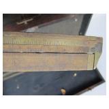 Antique Dovetailed Wood Carpenters Tool Chest