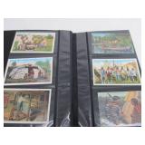 Album Full of Vintage Native American Postcards
