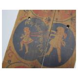 Antique Late 19th Century Wooden Toy Ironing Board