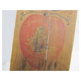 Antique Late 19th Century Wooden Toy Ironing Board