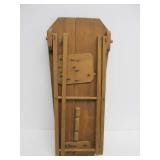 Antique Late 19th Century Wooden Toy Ironing Board