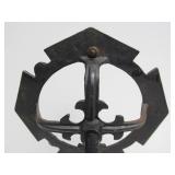 Very Nice Antique Iron Smoking Stand