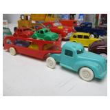 Large Lot of Vintage & Newer Toy Cars Vehicles Diecast etc
