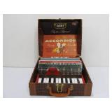 Old Vintage Toy Emenee Toy Accordion w/Original Box