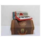 Old Vintage Toy Emenee Toy Accordion w/Original Box