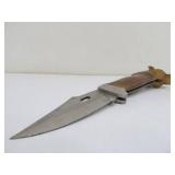 Very Cool Lock-Back Knife w/Bear Head Handle