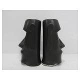 Pair of Vintage Mid Century Ceramic Stonehenge Planters