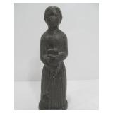 Signed Mid Century MN Artist John Rood Figural Folk Art Sculpture