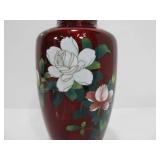 Very Nice Signed Japanese Sato Enameled Cloisonne Vase