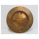 Vintage Hand Hammered Copper Tray