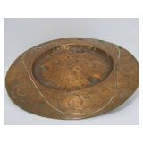 Vintage Hand Hammered Copper Tray