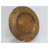 Vintage Hand Hammered Copper Tray