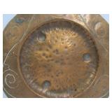 Vintage Hand Hammered Copper Tray