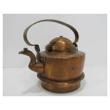 Antique Solid Copper Teapot