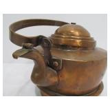 Antique Solid Copper Teapot