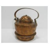 Antique Solid Copper Teapot