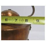 Antique Solid Copper Teapot
