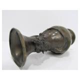 Antique Oriental Bronze/Brass Dragon Vase