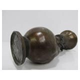 Antique Oriental Bronze/Brass Dragon Vase
