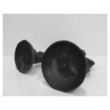 Old Vintage Figural Metal Knight Candle Stands