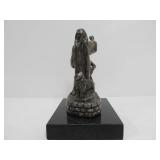 Vintage Weighted Sterling Silver Sculpture - Abraham w/Isaac on Mount Moriah