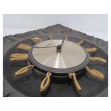 Vintage Texture Burwood Arabesque Wall Clock
