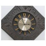 Vintage Texture Burwood Arabesque Wall Clock
