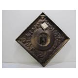 Vintage Texture Burwood Arabesque Wall Clock