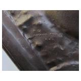 Vintage Texture Burwood Arabesque Wall Clock