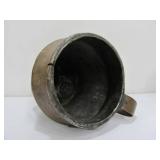 Large Antique Copper Beer Mug Tankard