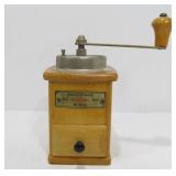 Vintage West German Deco Stahlmahlwerk Dovetailed Coffee Grinder