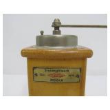 Vintage West German Deco Stahlmahlwerk Dovetailed Coffee Grinder