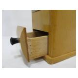 Vintage West German Deco Stahlmahlwerk Dovetailed Coffee Grinder